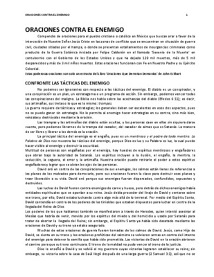 oraciones contra Book