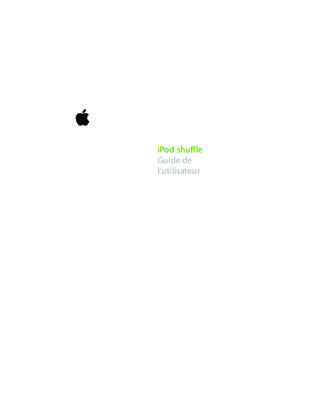ipod guide de l_utilisateur Book