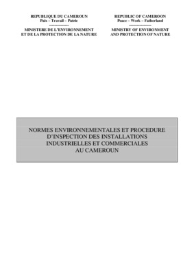 normes environnementales Book