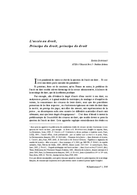 principe de droit par esssect Book