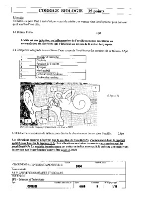 corrige bep carrier sanitaires et sociales 2010 Book