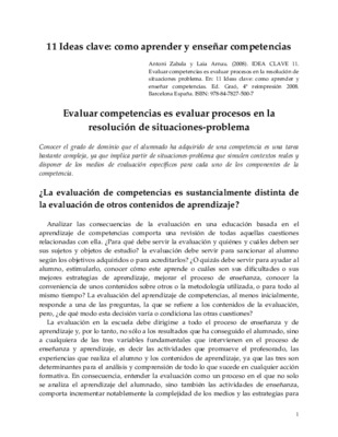 evaluar Book