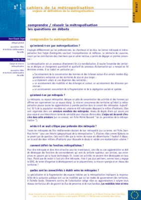 la metropolisation Book