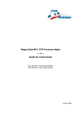 stage la provence Book