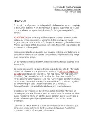 herencias Book