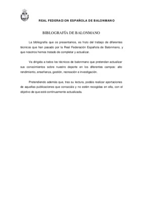 el portero de balonmano Book