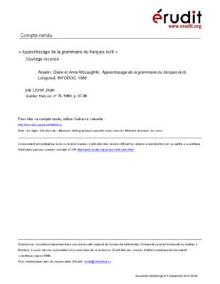 apprentissage de francais ecrit Book