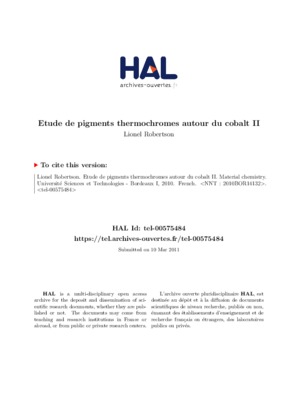 thermochromes Book