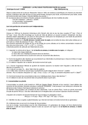 correction la pile sous toutes ses faces Book