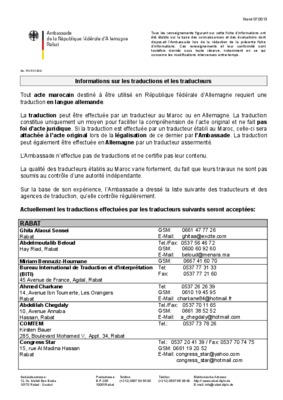 botschaft Book