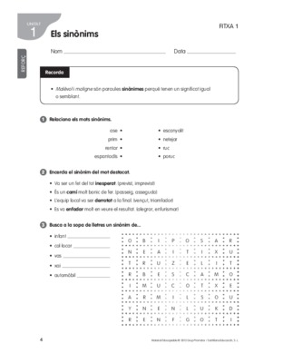 unitat 3 llengua anaya Book