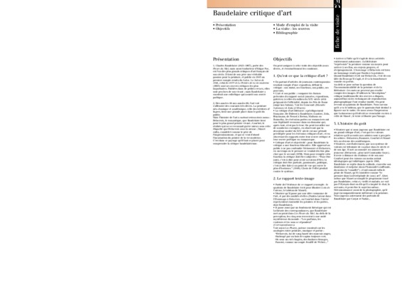 baudelaire critique d_art Book