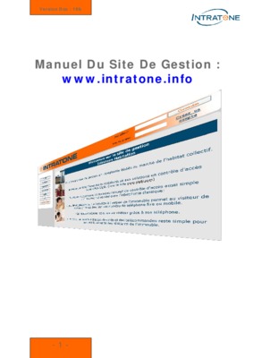 intratone Book