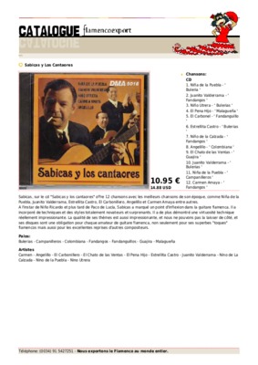 sabicas malaguena Book