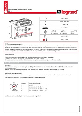 gestionnaire de fil pilote 3 zones Book