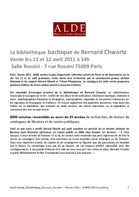 bachique Book