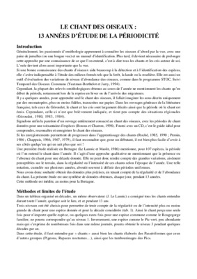 etude le regime alimentair des oiseaux Book