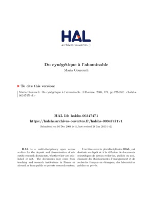 cynegetique Book
