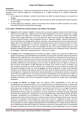 l equerre et compas Book