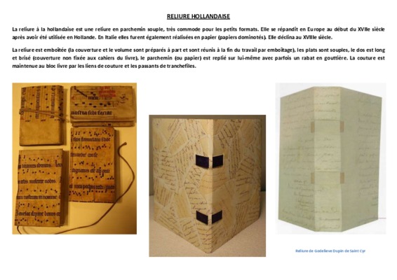 reliure Book