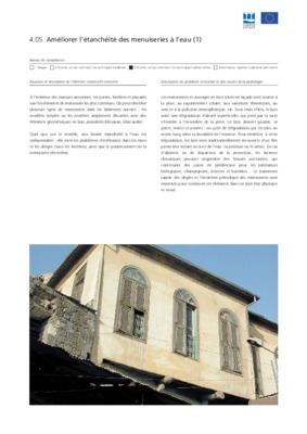 etancheite des menuiseries pdf Book
