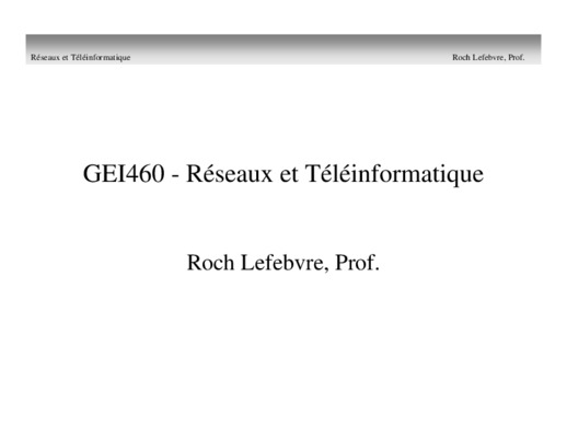 reseaux teleinformatique Book