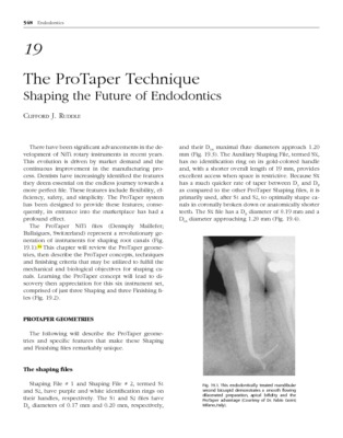 protaper Book