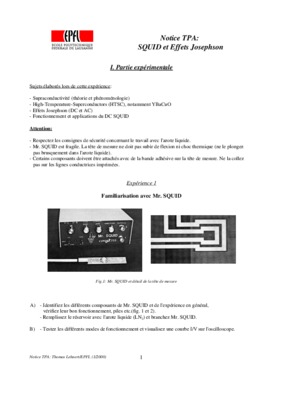 these de l_experiance de la thiorie de l_effet josephson de la supraconductivite Book