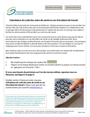 cout accident de travail Book