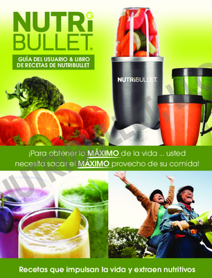 guia nutricional y libro de recetas del nutribullet Book