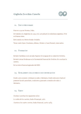 canela catalogue Book