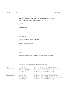 equation d_etat continu discret Book