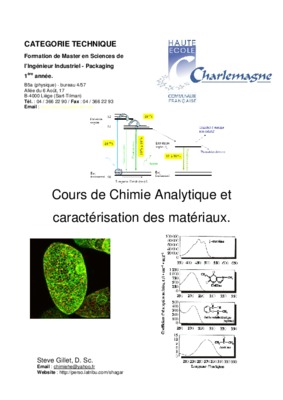 cours caracterisation des materiaux Book