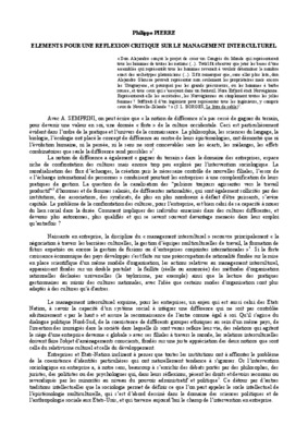 cours sur le management interculturel inde Book