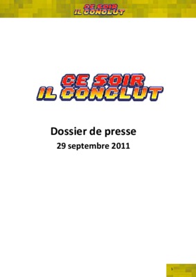 conclut il Book