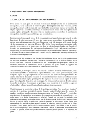 l_imperialisme stade supreme du capitalisme Book