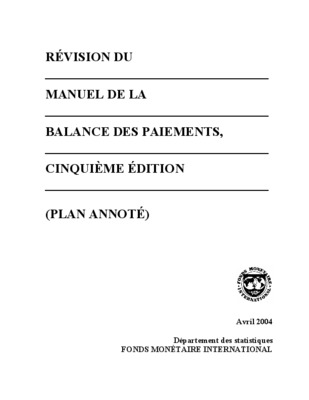 manuel de la balance des paiements Book