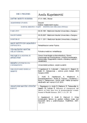 kapetanovic Book