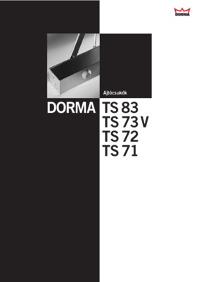 dorma ts72 Book