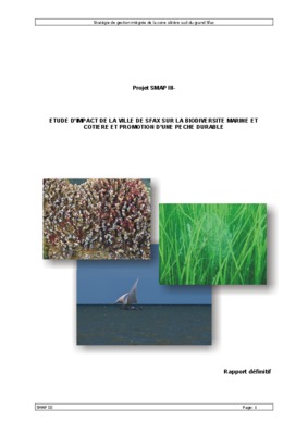 etude projet taparura sfax Book