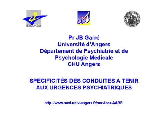 urgences psychiatriques Book