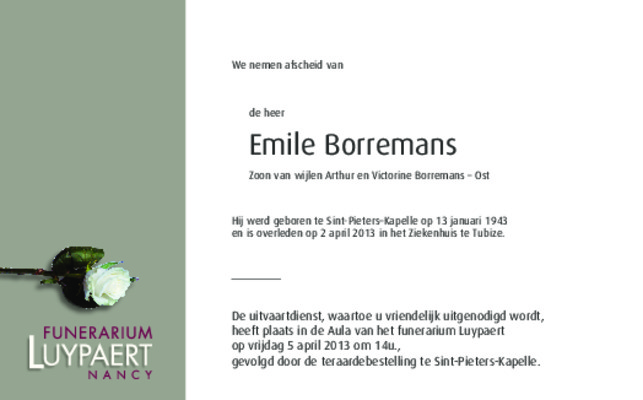 borremans Book