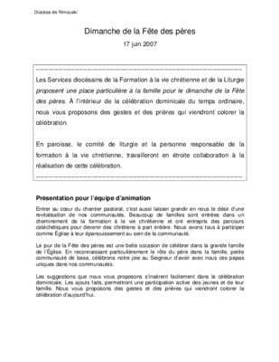 fete des pere Book