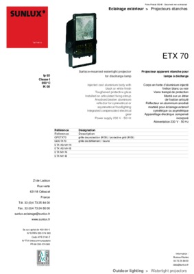 sunlux installation chemin lumineux Book