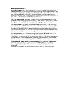 hemoglobinopathie Book
