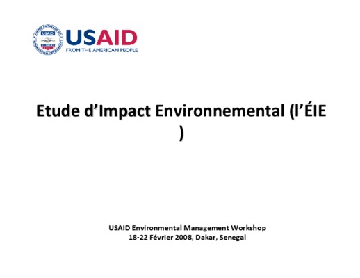 etude impact Book