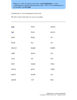 vowel Book