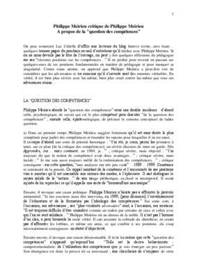 philippe meirieu l_ecole mode d_emploi Book
