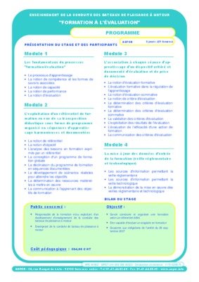 programme technique detaille Book