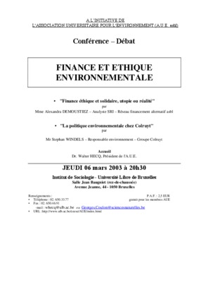 la finance ethique maroc Book
